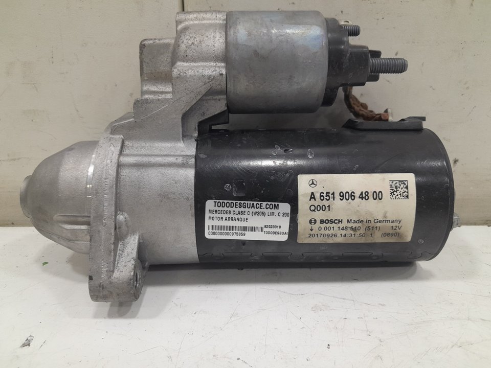 Motor arranque mercedes-benz clase c c 200 d (205.007)