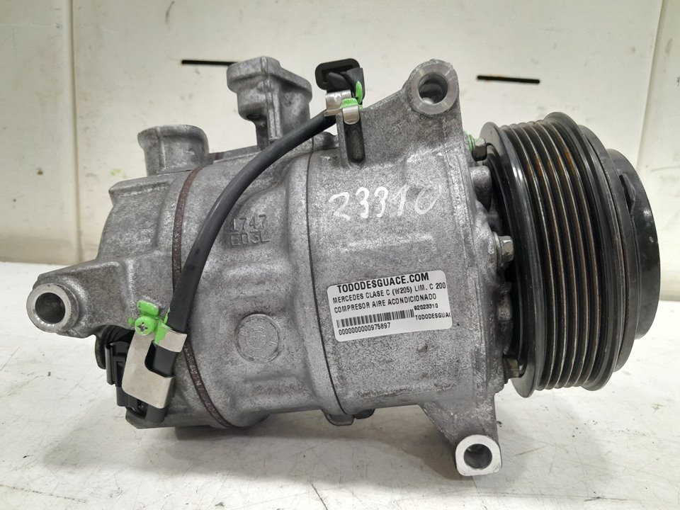 Compresor aire acondicionado mercedes-benz clase c c 200 d (205.007)