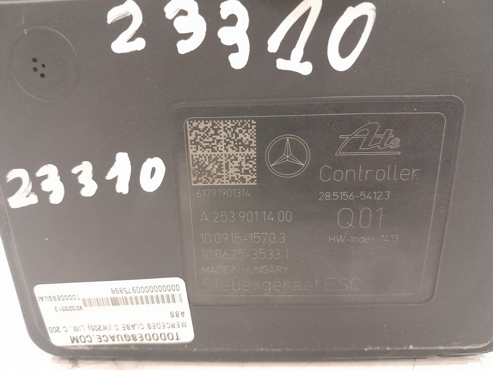 Abs mercedes-benz clase c c 200 d (205.007)