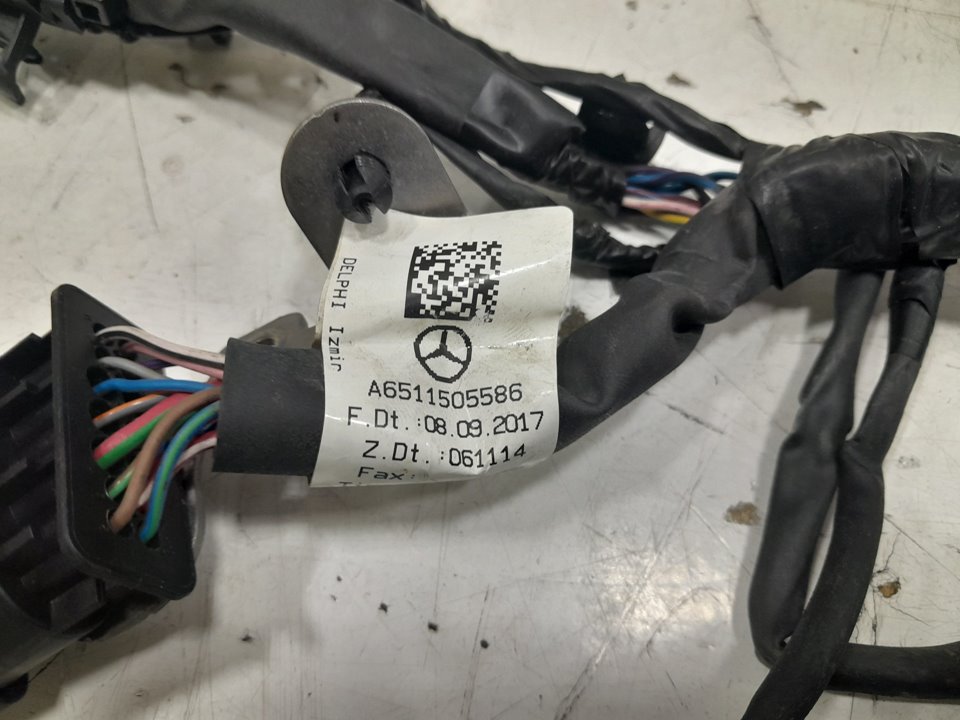 Instalacion electrica motor mercedes-benz clase c c 200 d (205.007)