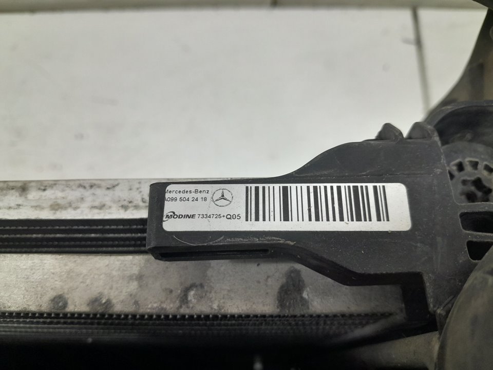 Conjunto radiadores y electroventilador mercedes-benz clase c c 200 d (205.007)