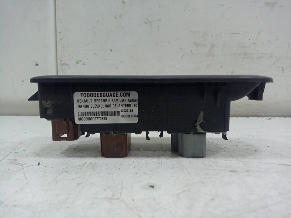 Mando elevalunas delantero izquierdo renault megane ii ranchera familiar 1.5 dci (km1f)