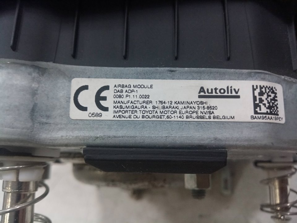 Kit airbag toyota corolla (210)       ..