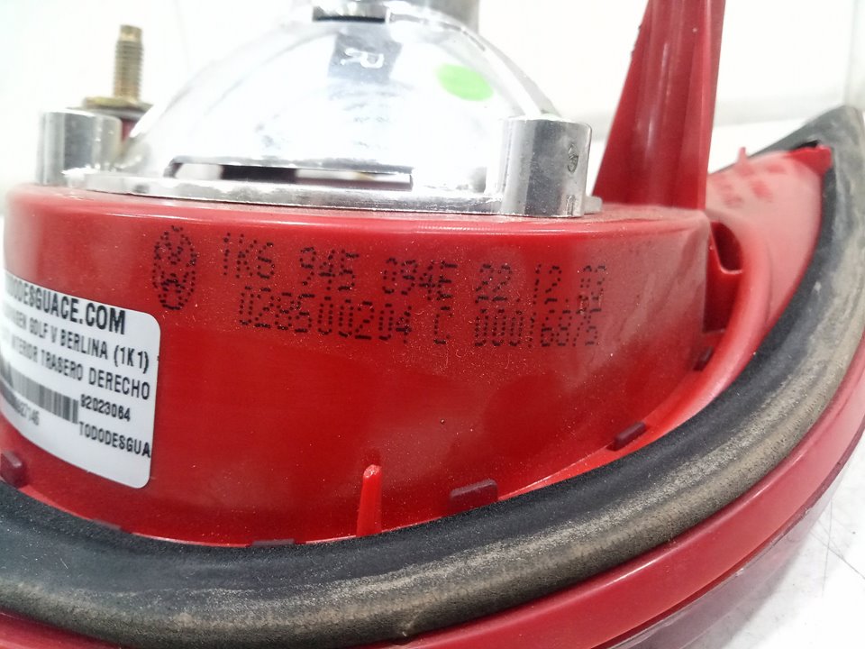 Piloto interior trasero derecho volkswagen golf v 