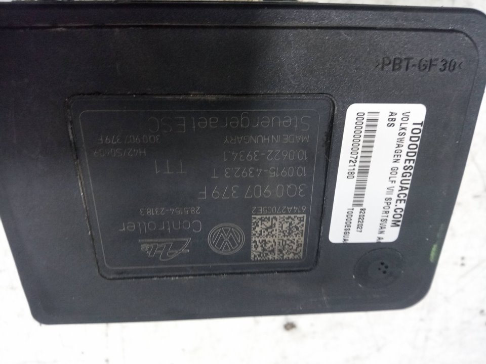 Abs volkswagen golf vii variant 1.6 tdi