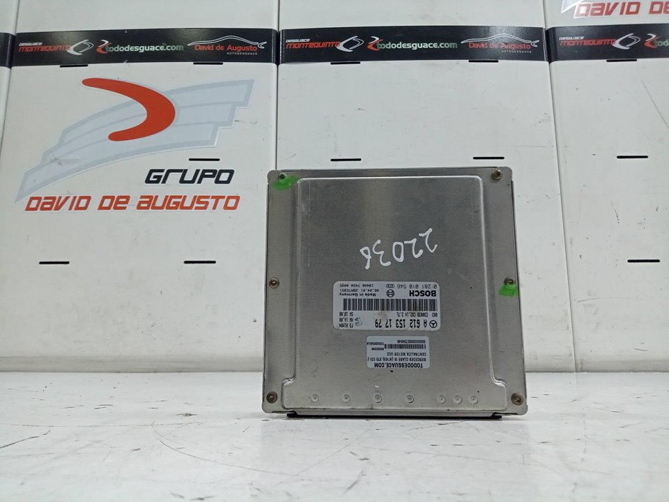 Centralita motor uce mercedes-benz clase m ml 270 cdi (163.113)