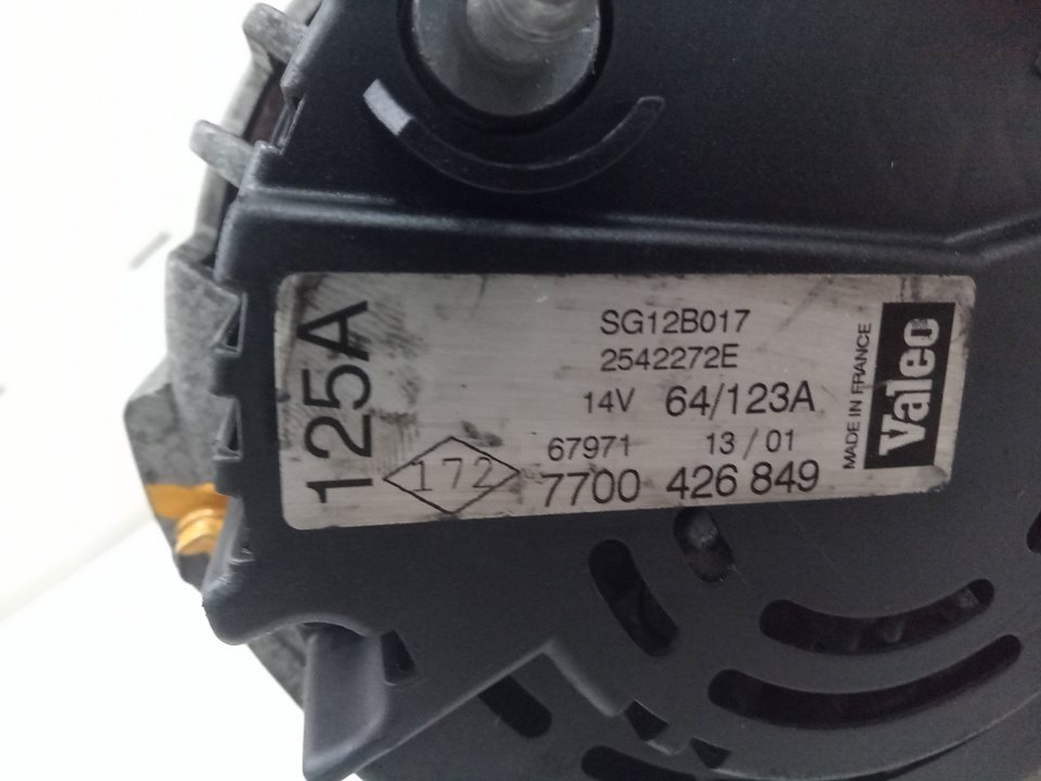 Alternador renault laguna ii 