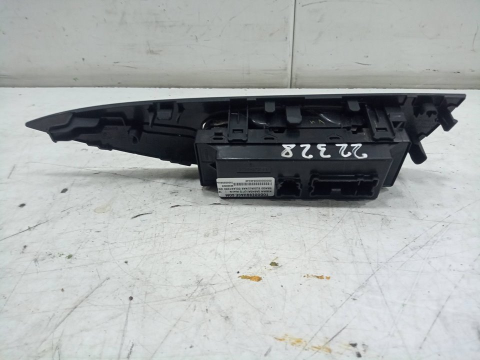 Mando elevalunas delantero izquierdo nissan qashqai ii todo terreno cerrada 1.5 dci