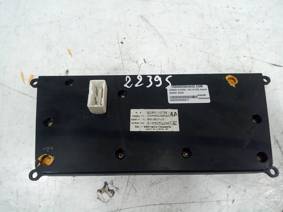 Mando radio nissan almera tino 2.2 dci