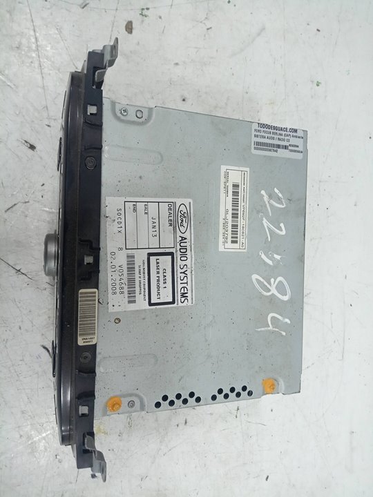 Sistema audio / radio cd ford focus ii 1.6 tdci