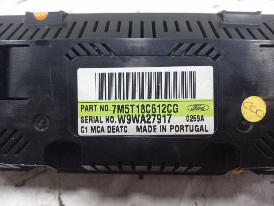 Mando climatizador ford focus ii 1.6 tdci