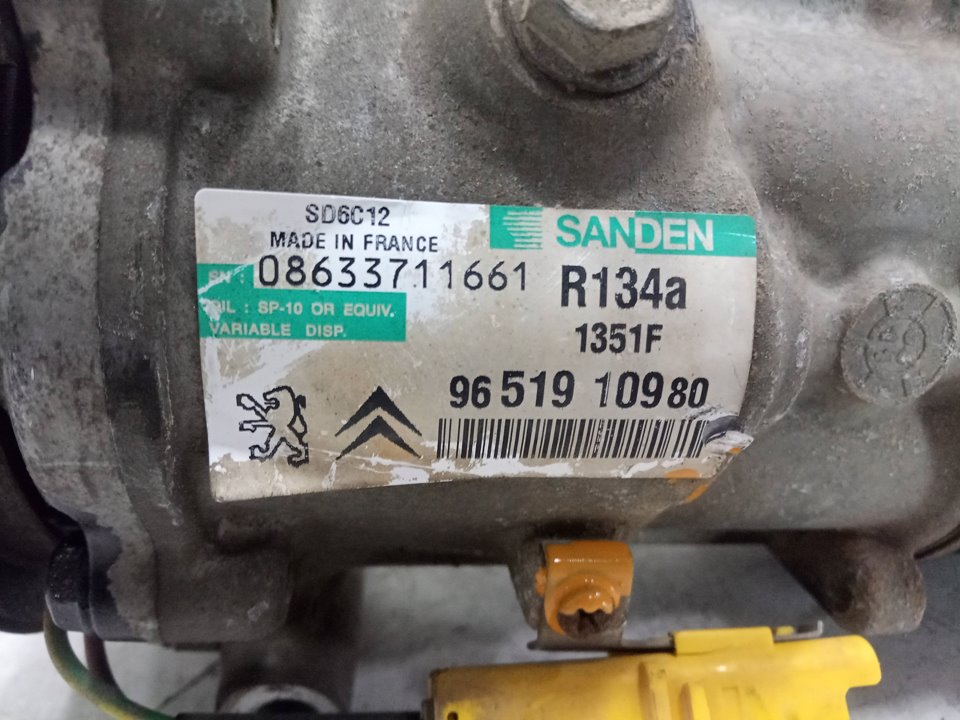 Compresor aire acondicionado 1.6 hdi
