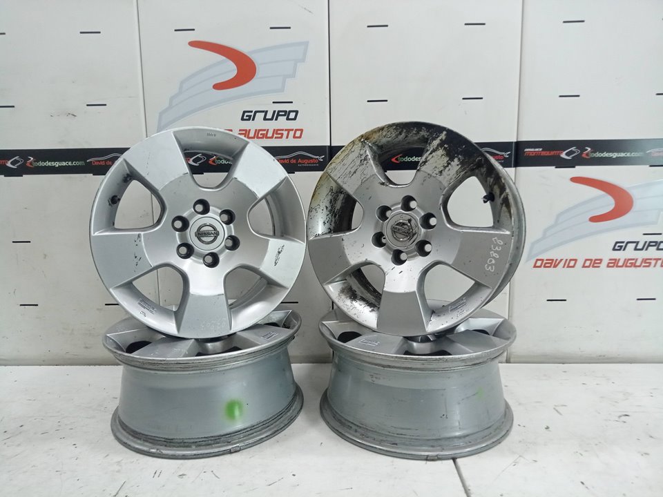 Juego llantas aluminio nissan np300 navara 2.5 dci