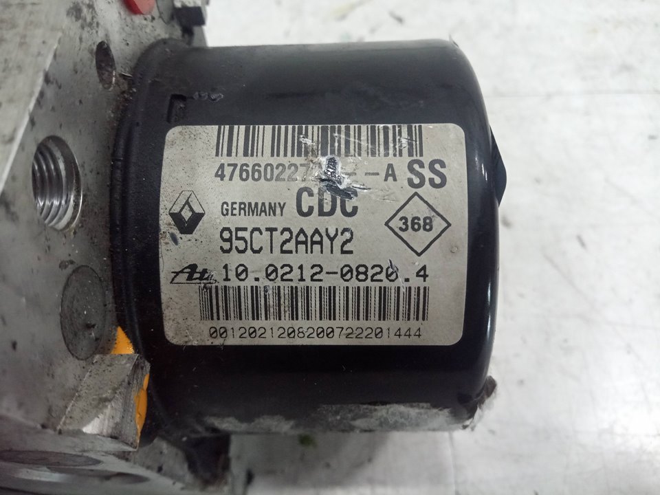 Abs renault megane iii fastback 1.5 dci (bz09 bz0d)