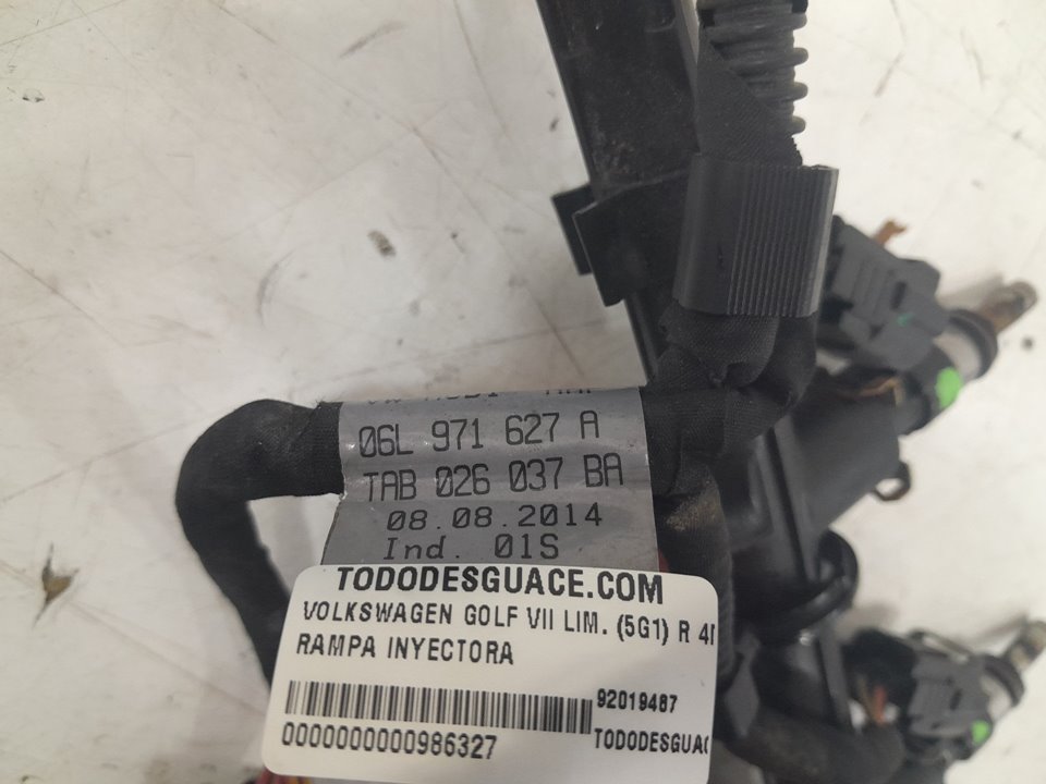 Rampa inyectora volkswagen golf vii variant 2.0 r 4motion