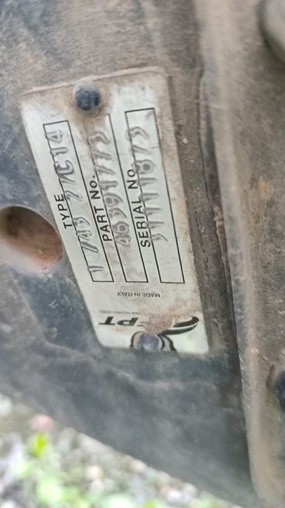 Puente trasero iveco 70c17       ...
