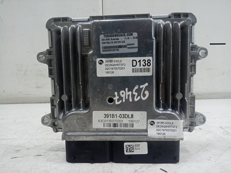 Centralita motor uce kia niro 1.6 gdi hybrid
