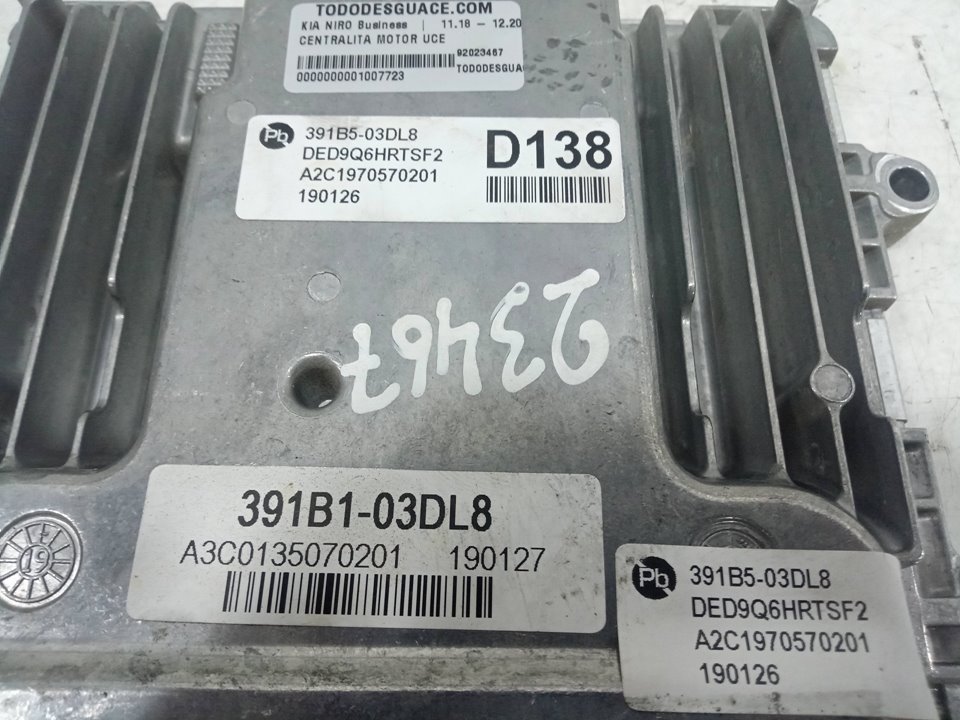 Centralita motor uce kia niro 1.6 gdi hybrid