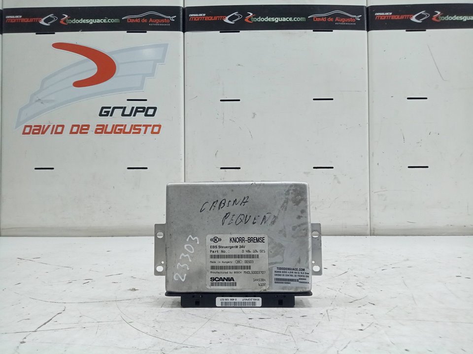 Unidad de control de frenos ebs scania serie 4 (pr 164 c) 15.