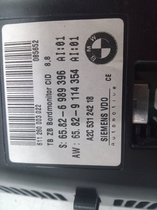  pantalla multifuncion bmw 6 630 i
