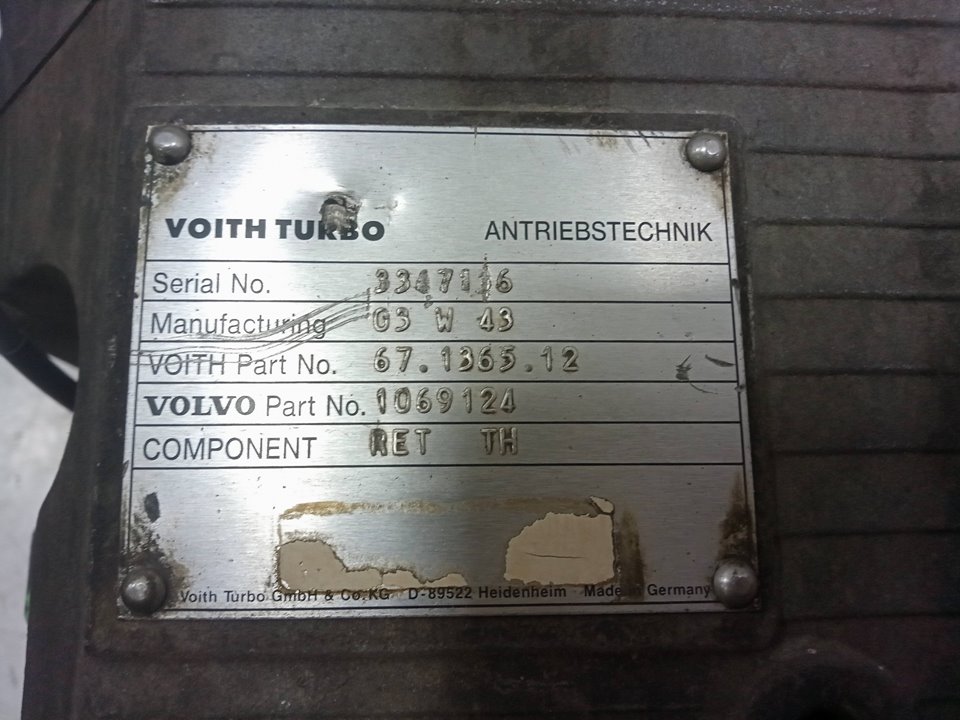 Retarder volvo xc90 i  fm 12 2002  fg     low   4x