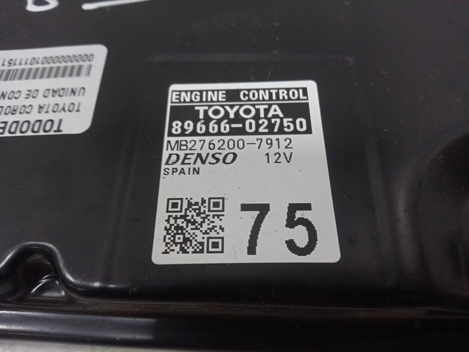 Unidad de control ecu inyeccion toyota corolla (210)       ..