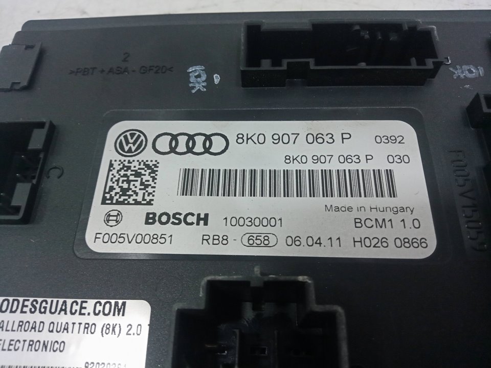Modulo electronico audi a4 avant 2.0 tdi quattro