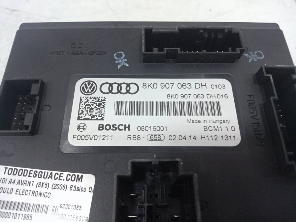 Modulo electronico audi a4 avant 2.0 tdi