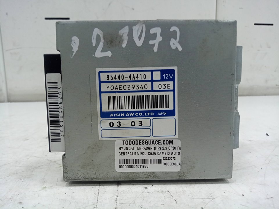 Centralita ecu caja cambio automatica hyundai terracan (hp) 2.9 crdi