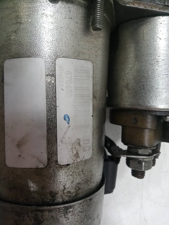 Motor arranque   no identificado