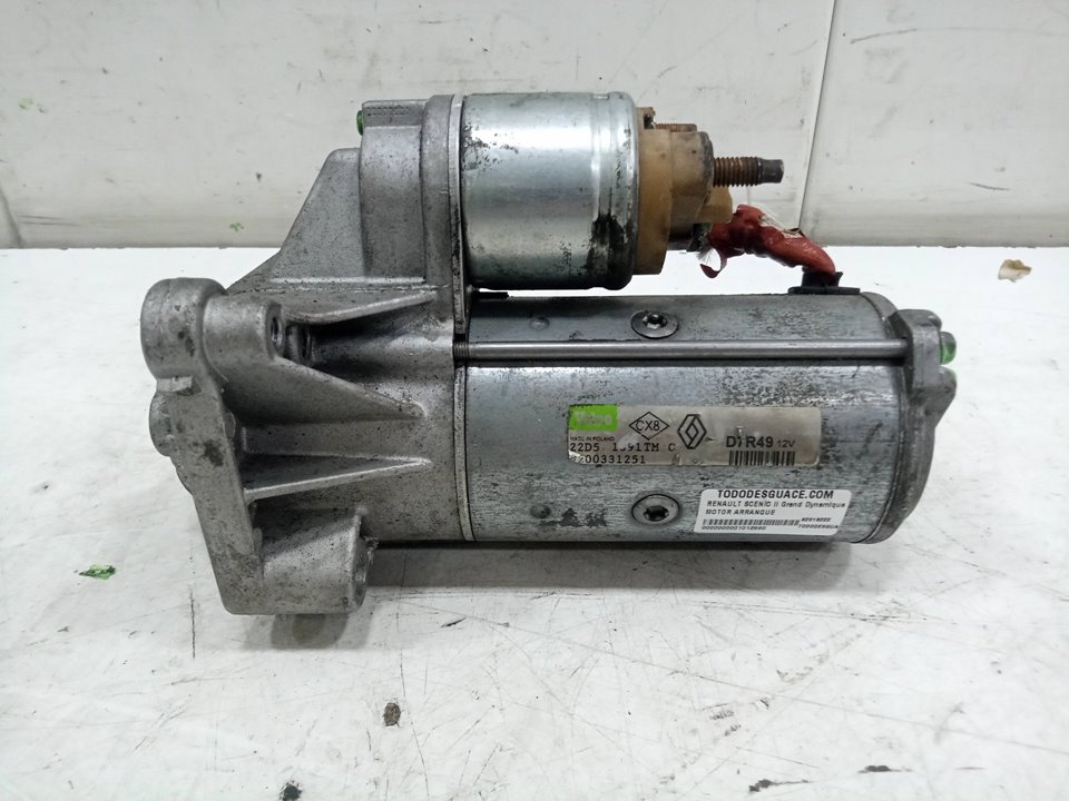 Motor arranque 1.9 dci