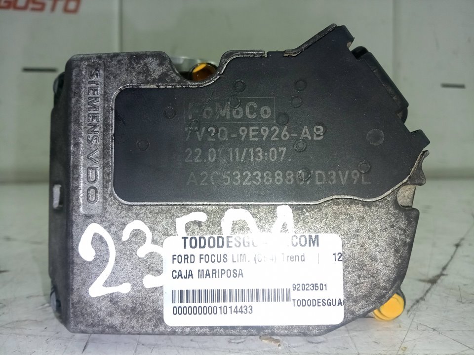Caja mariposa ford focus ii 1.6 tdci