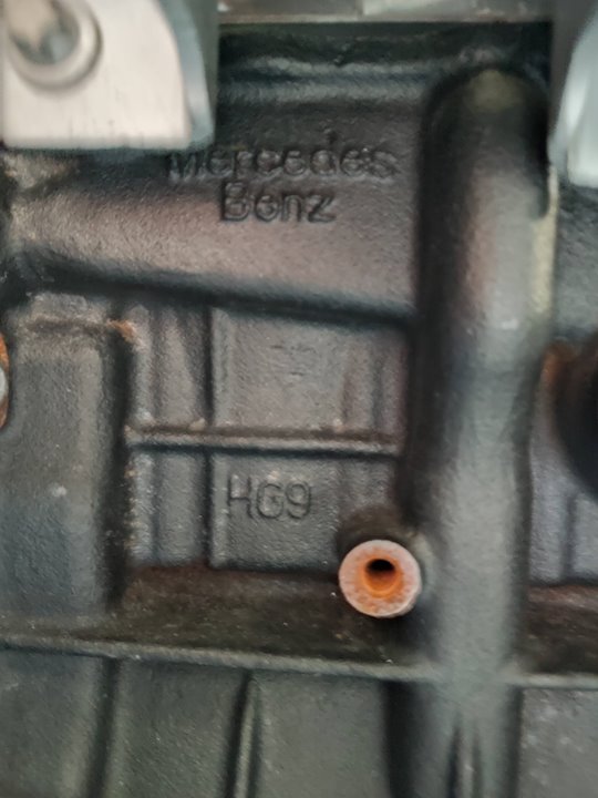 Motor completo mercedes-benz clase c c 200 d (205.007)