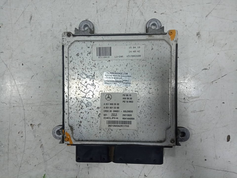 Centralita motor uce mercedes sprinterii caja cerra