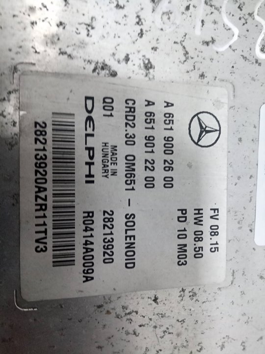Centralita motor uce mercedes sprinterii caja cerra