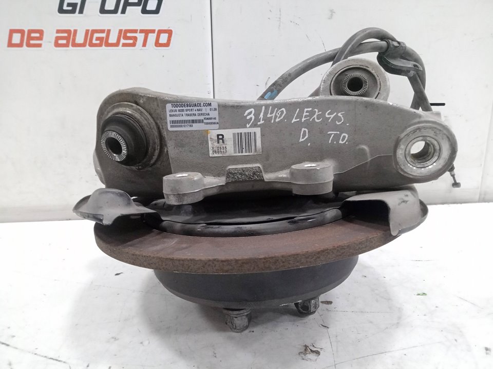 Mangueta trasera derecha lexus is220 sport+nav      01