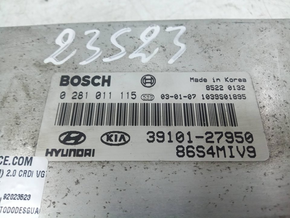 Centralita motor uce 2.0 crdi