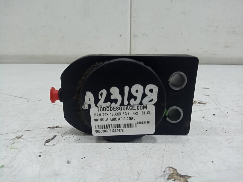 Valvula aire adicional man tgx 18.xxx fg    4x2   bl