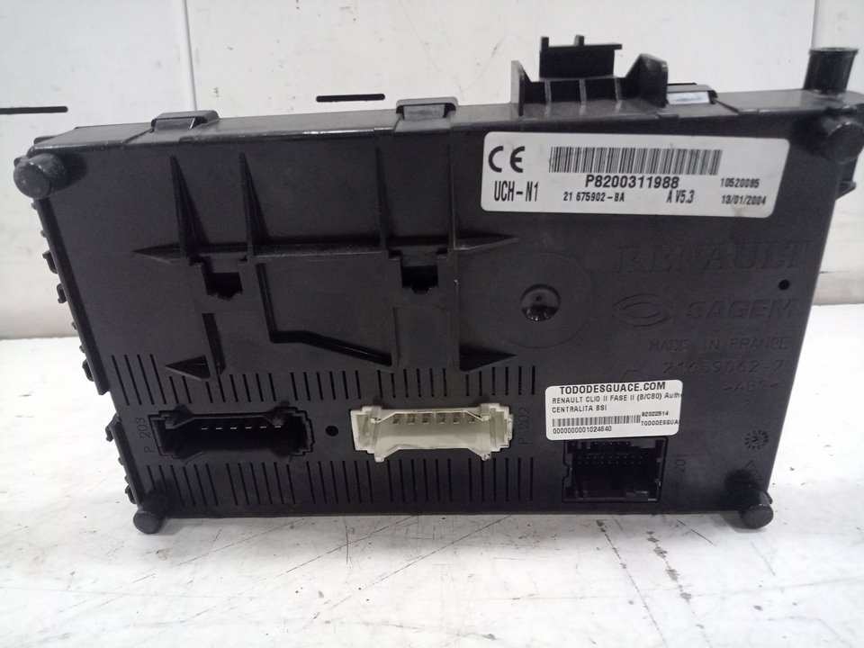 Centralita bsi renault clio ii 1.5 dci (bcb08)