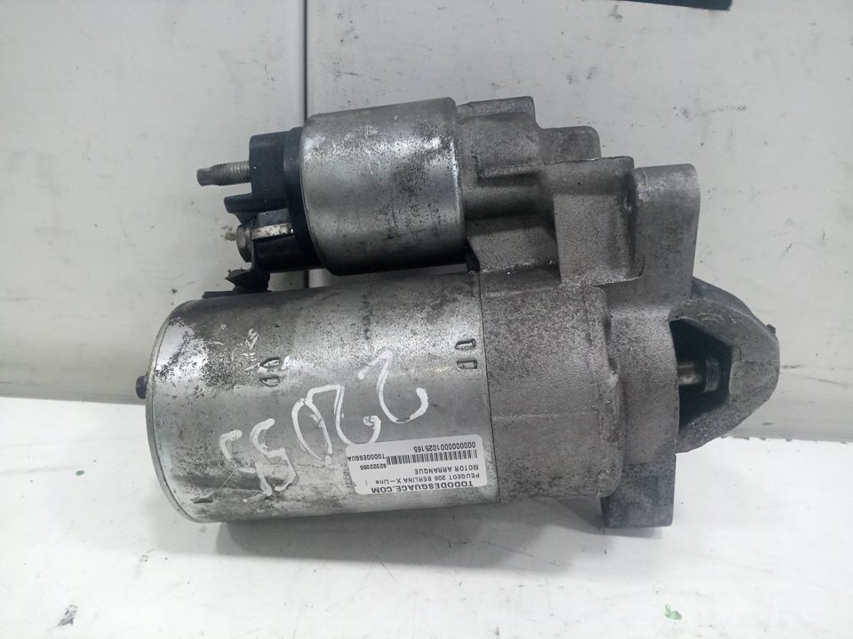 Motor arranque peugeot 206 fastback 1.4 lpg