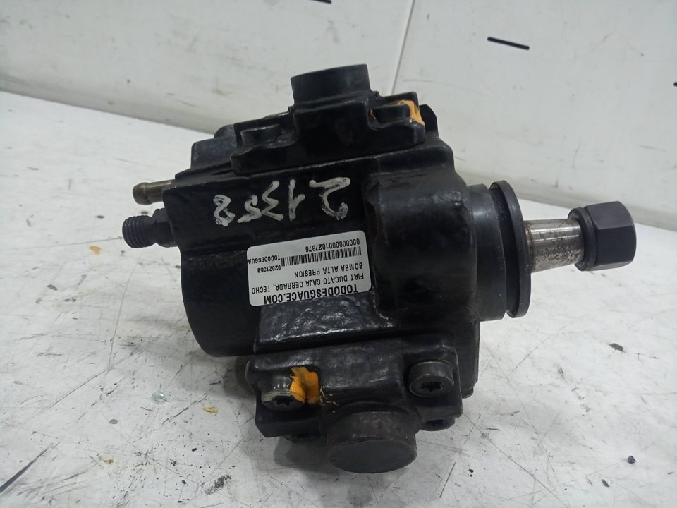 Bomba alta presion fiat ducato caja cerrada techo