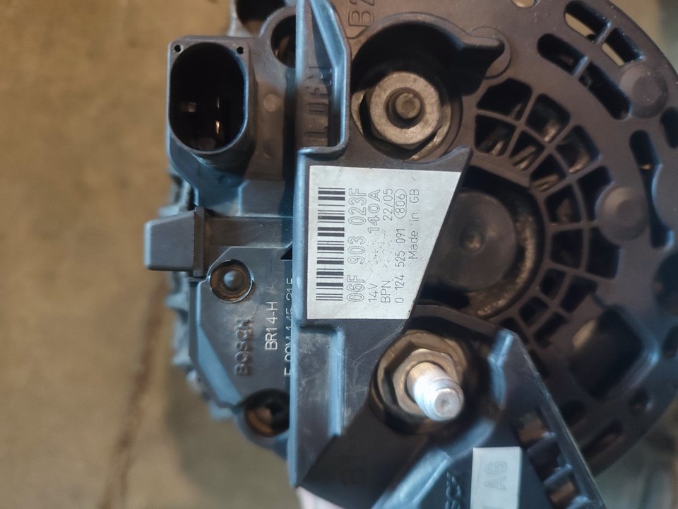 Alternador volkswagen golf v 1.6 multifuel