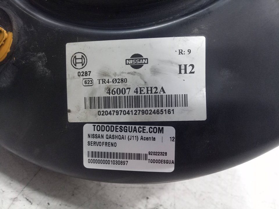 Servofreno nissan qashqai ii todo terreno cerrada 1.5 dci
