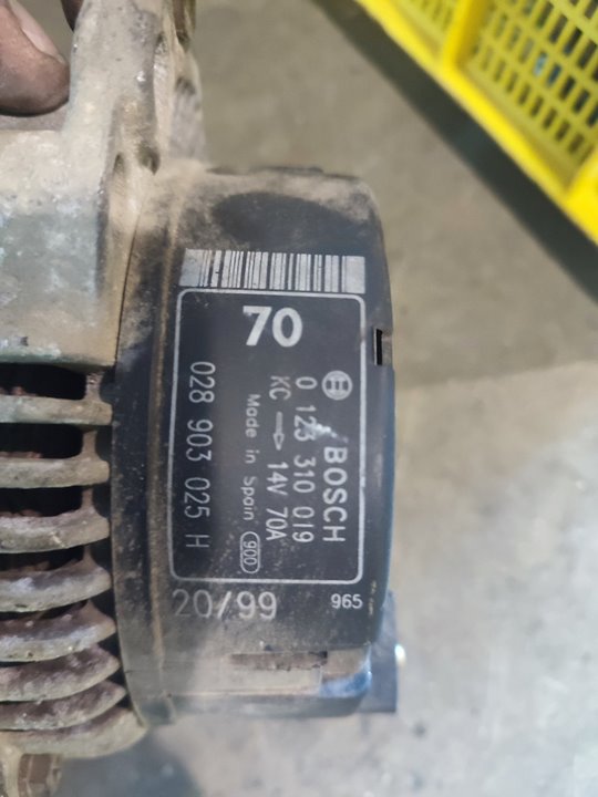 Alternador seat arosa 1.0