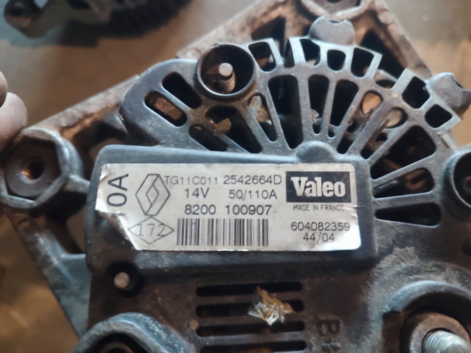 Alternador renault megane scenic (jm) 1.5