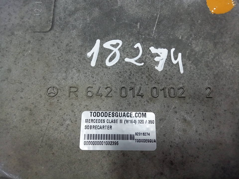 Sobrecarter mercedes-benz clase m ml 320 cdi 4matic (164.122)
