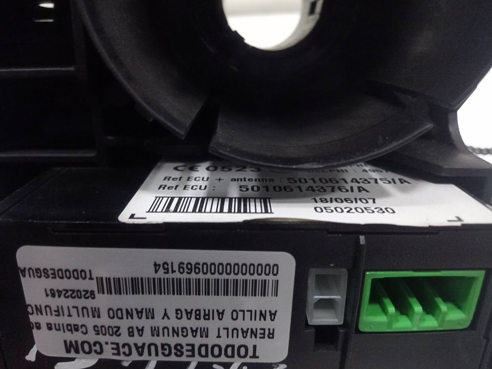Anillo airbag y mando multifuncion renault  magnum ab 2005 cabina adel.tractor semirr. gv     4x2    4xx.18 gran espacio      12