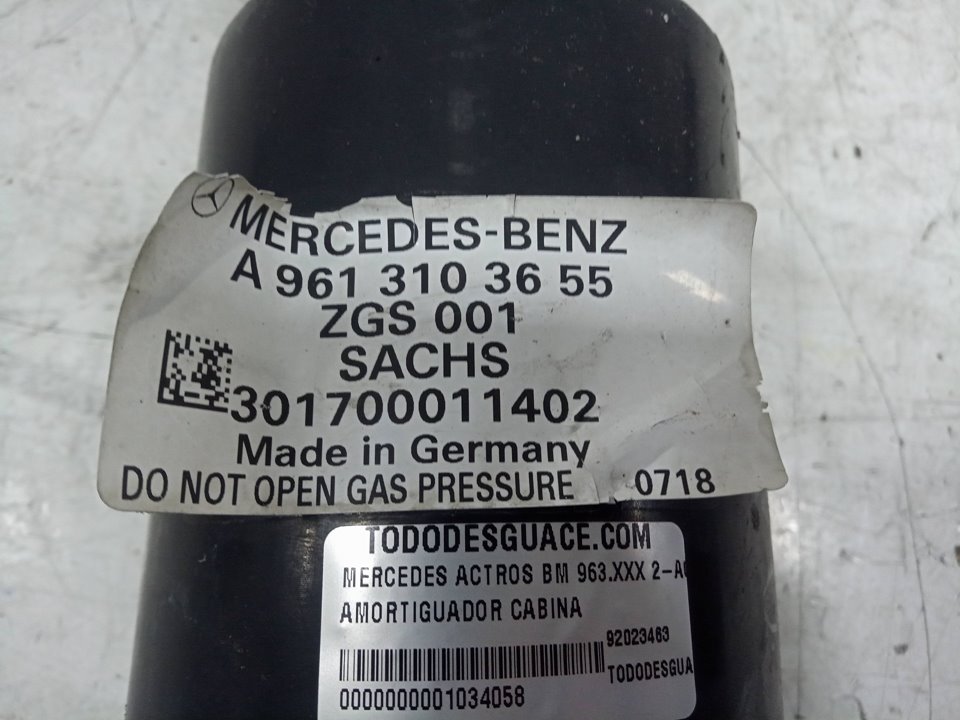 Amortiguador cabina mercedes actros bm 963.xxx 2a