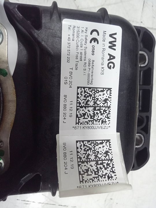 Kit airbag volkswagen golf vii 1.5 tsi