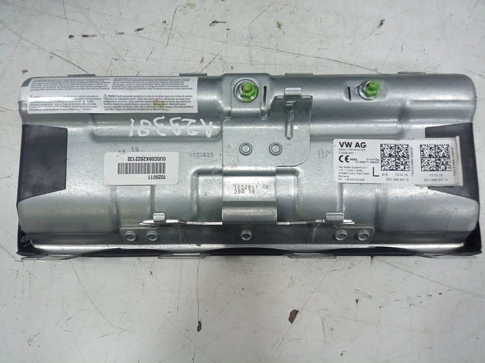 Kit airbag volkswagen golf vii 1.5 tsi
